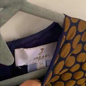 Jacadi dress size 6 girls